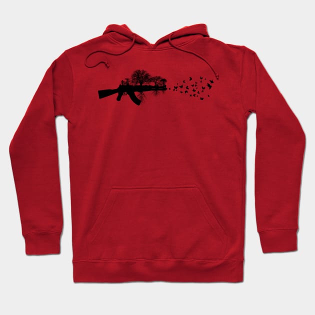 Swords to Ploughshares Hoodie by wanungara